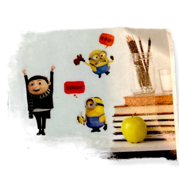 MINIONS Wall Decals Stickers Kevin, Stuart, Bob & Felonious Gru Kids Room - Picture 4 of 5
